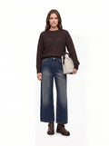 Maglia traforata con micropaillettes