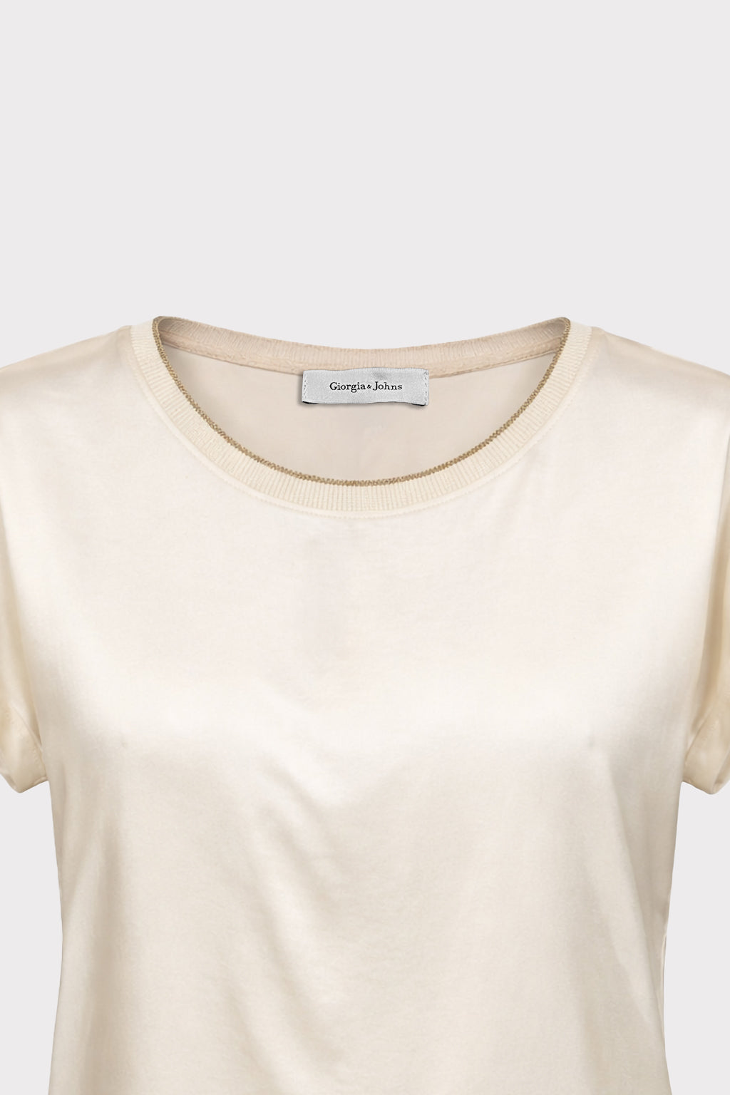 T-shirt con costina