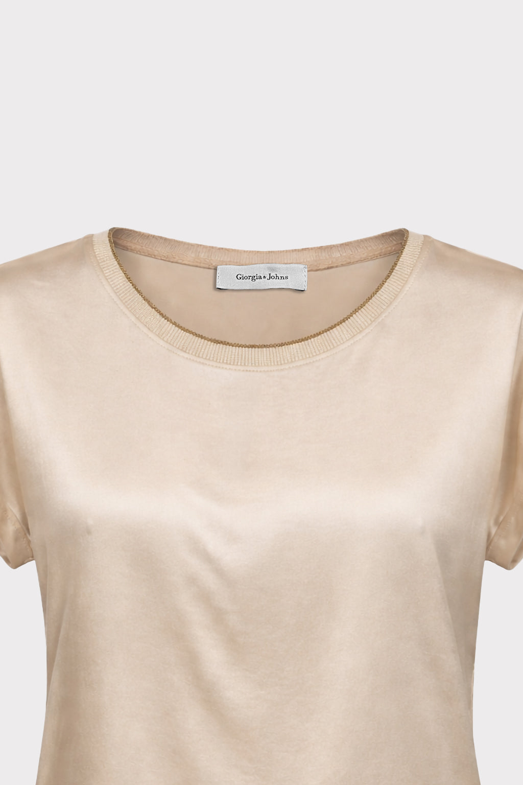 T-shirt con costina