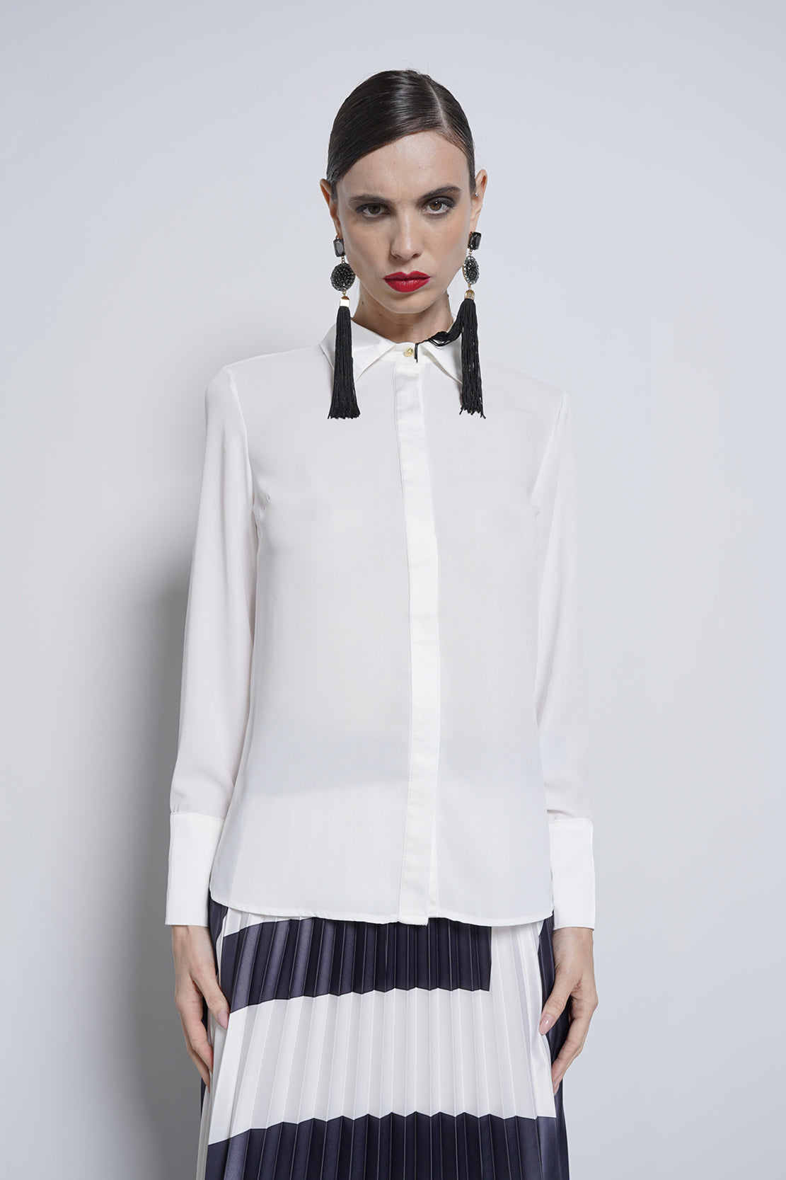 Camicia doppio tessuto