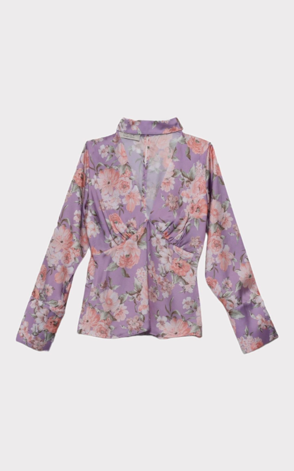 Blusa collo anello