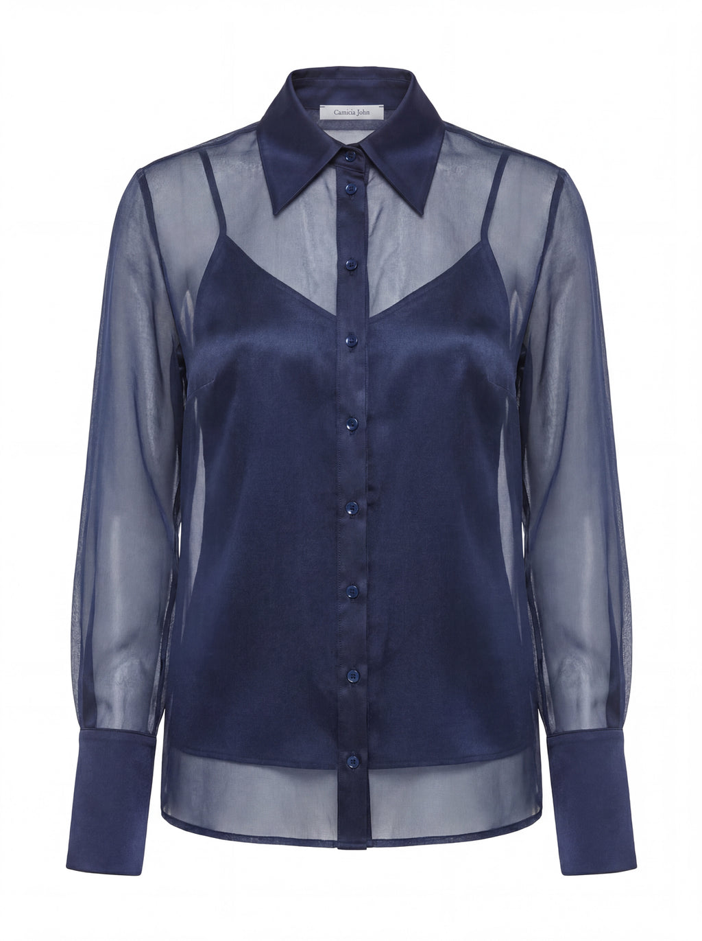 Camicia organza con top