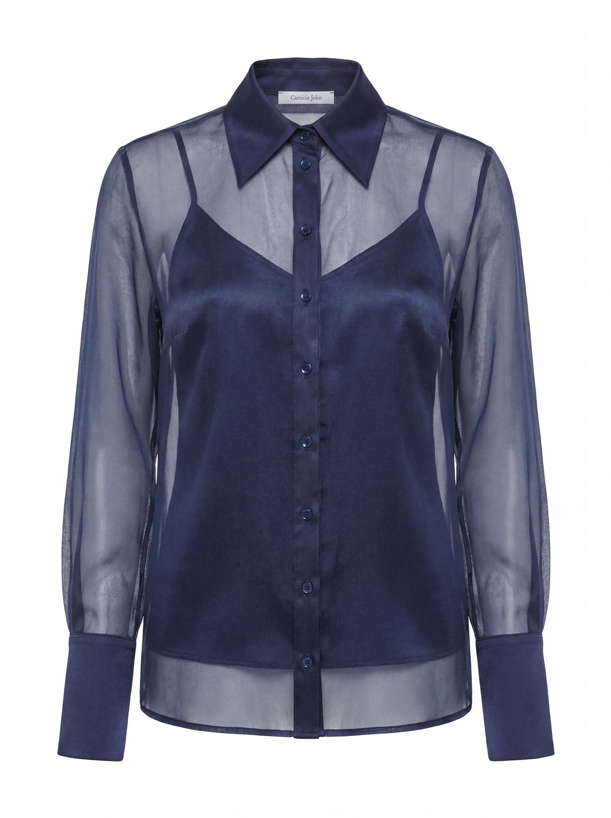 Camicia organza con top