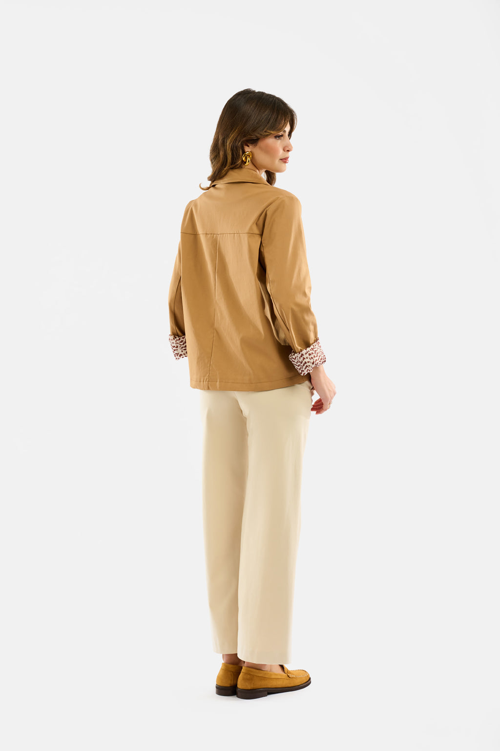 Pantalone culotte con accessorio