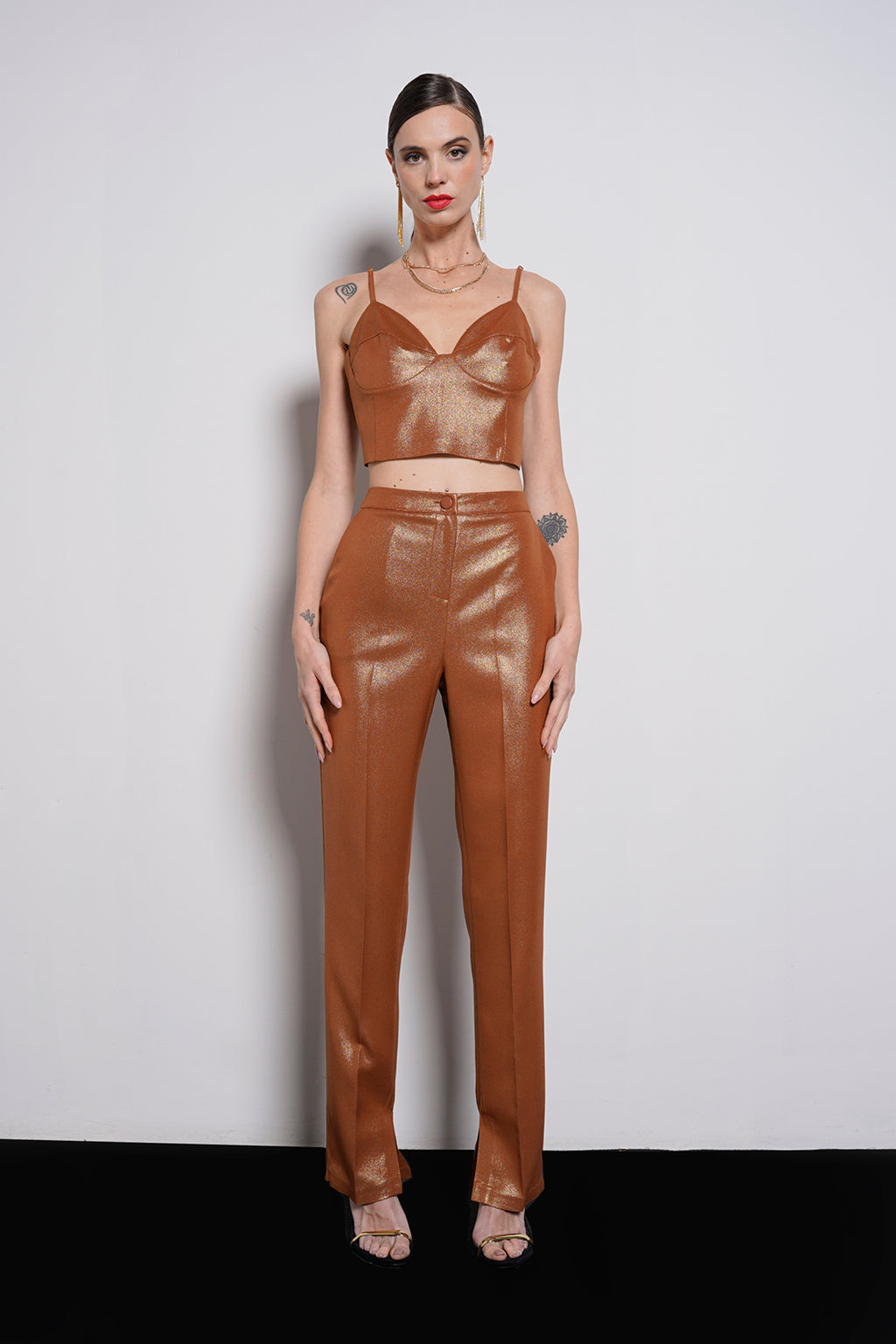Pantalone gamba dritta