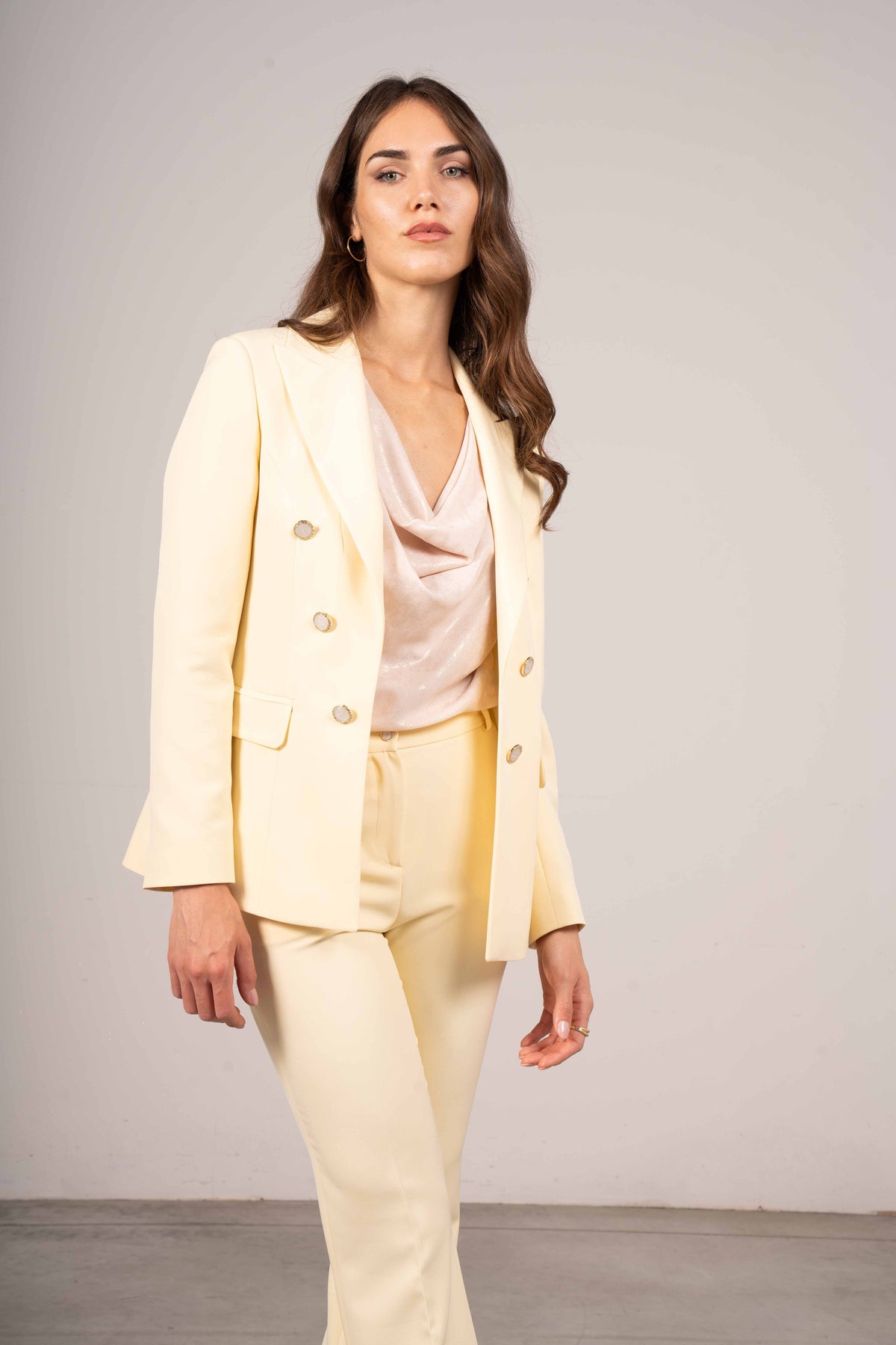 Blazer senza abbottonatura