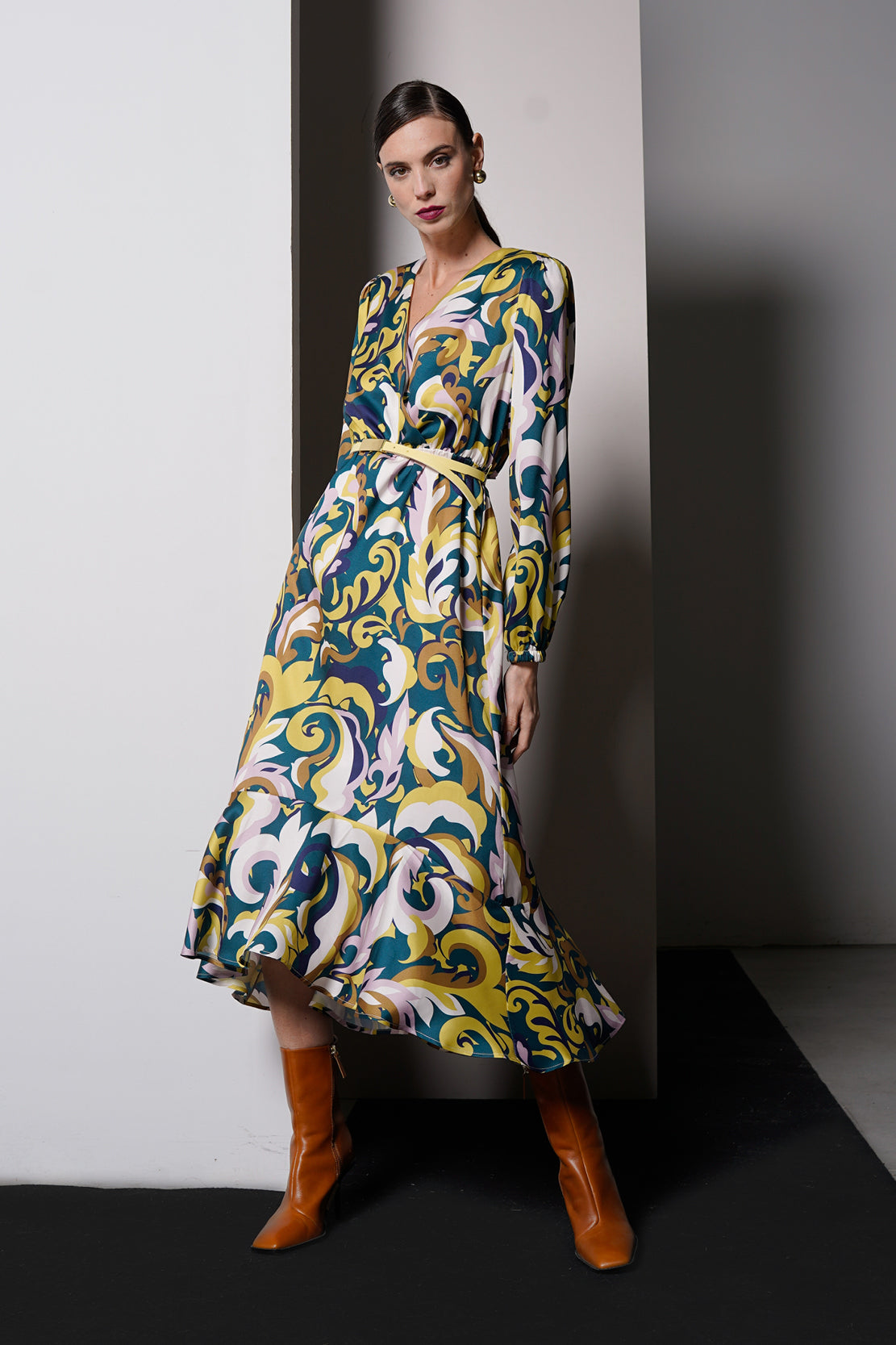 Abito stampa paisley