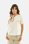 T-shirt taschino macrame'