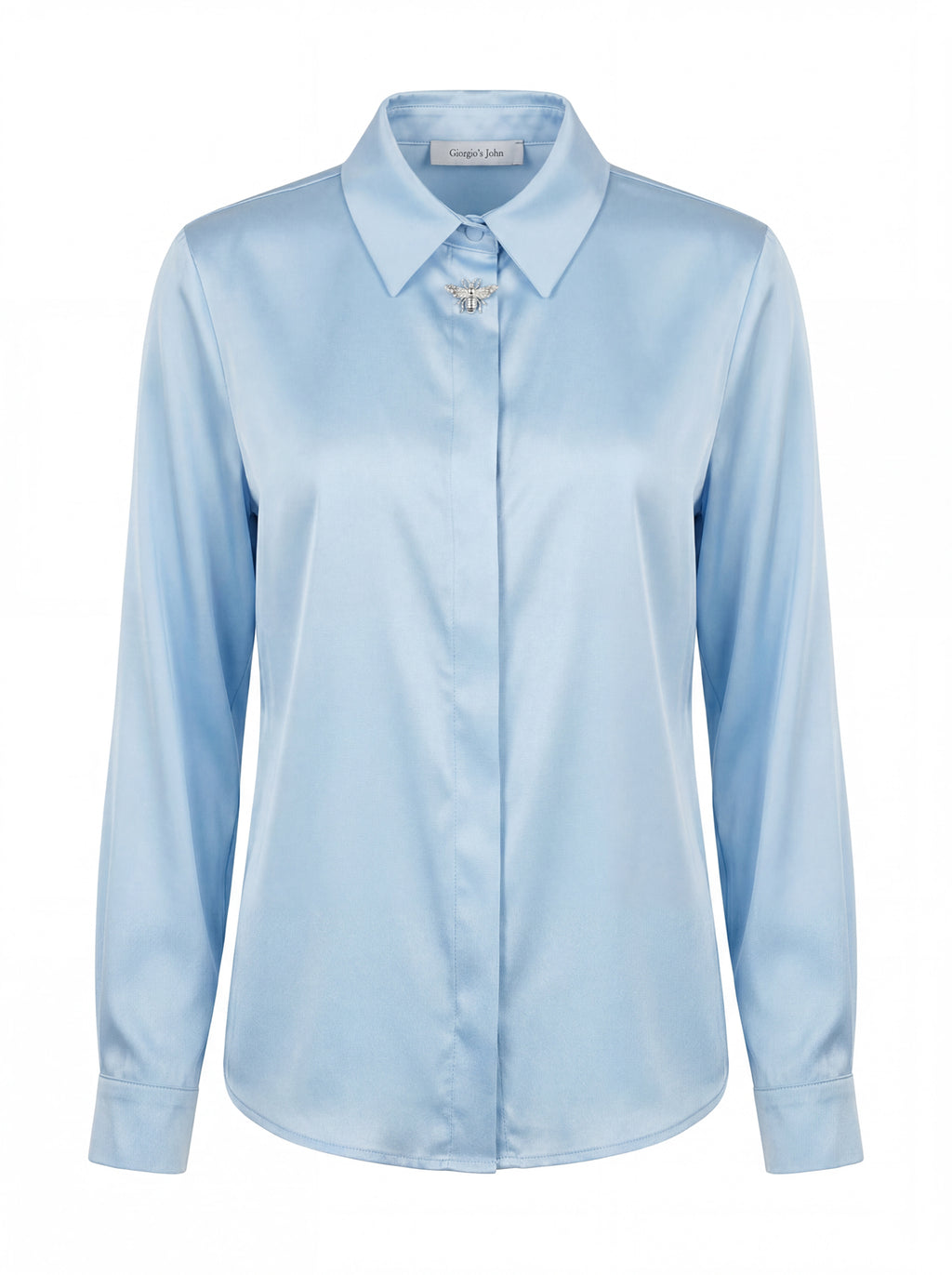 Camicia basic con spilla