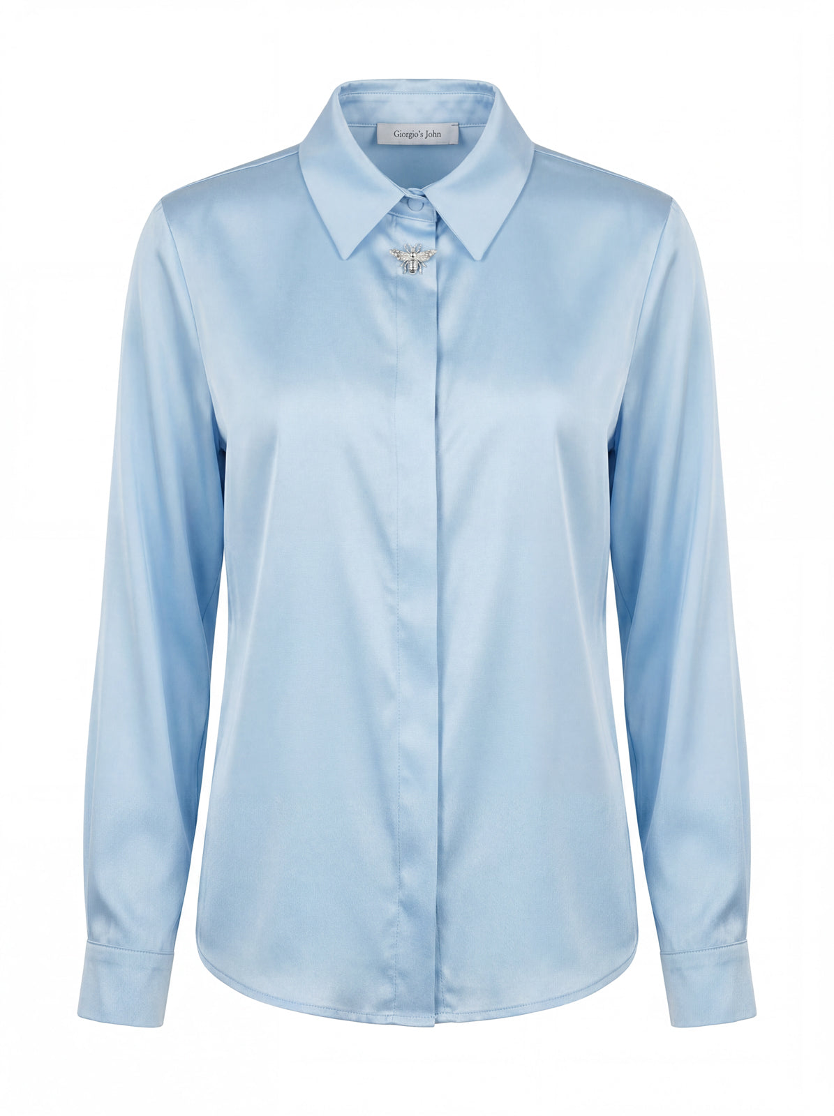 Camicia basic con spilla