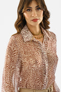 Camicia stampa micromacula