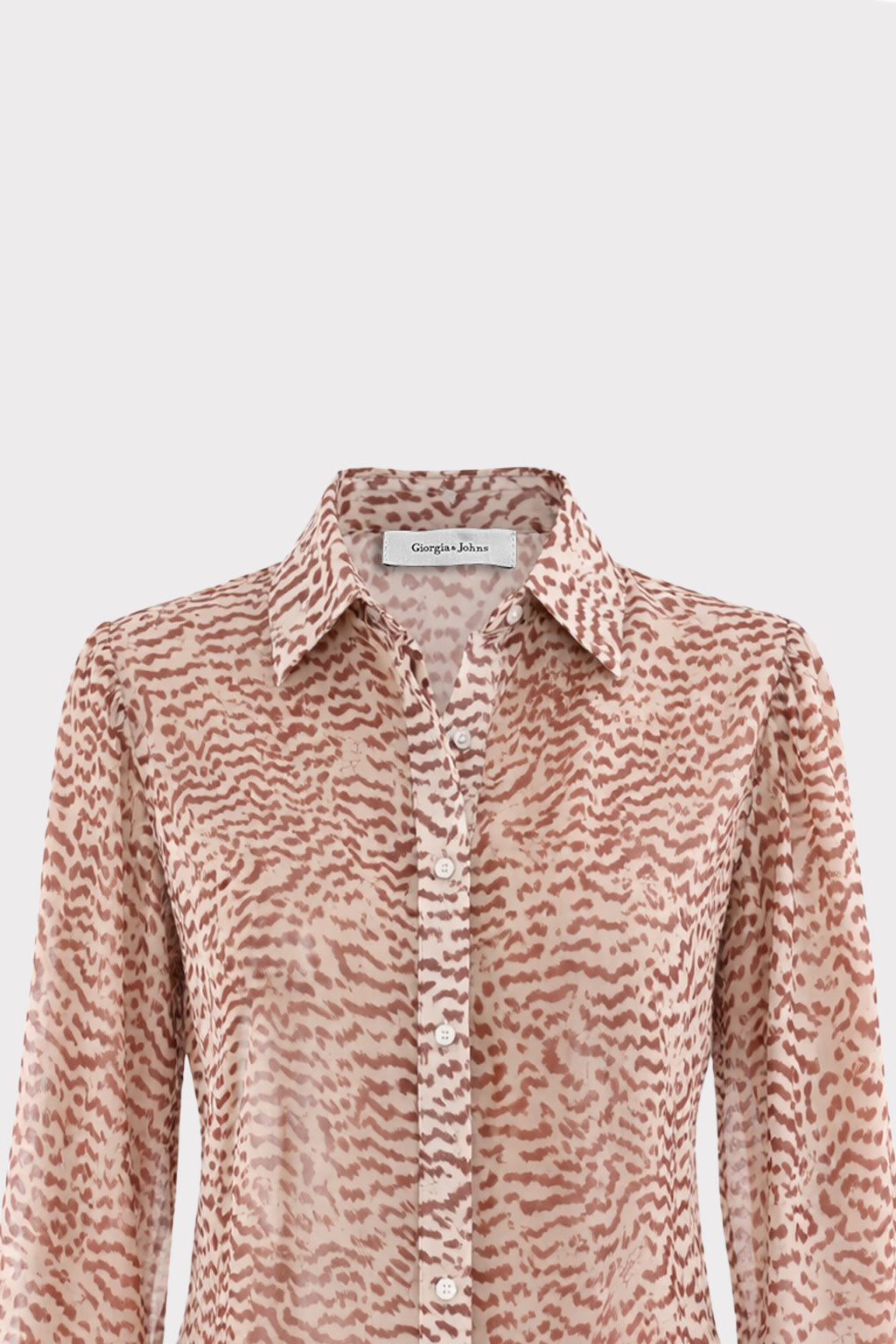 Camicia stampa micromacula