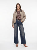 Bomber inserti in ecopelle