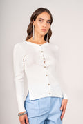 Cardigan con paillettes