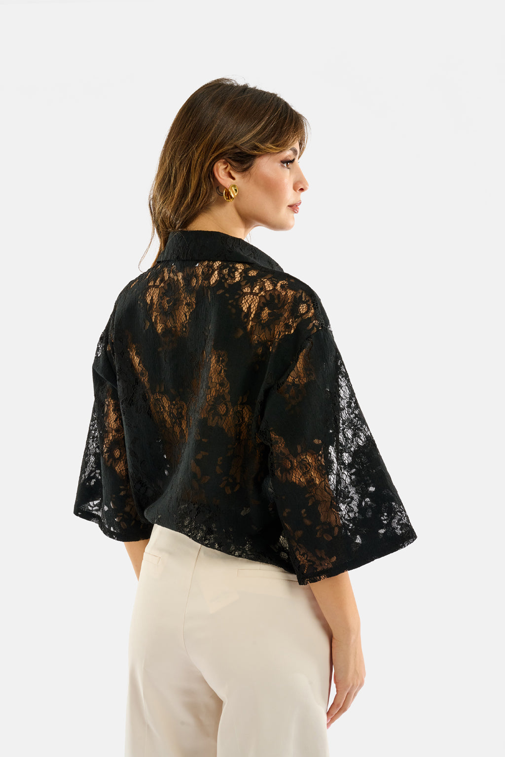 Camicia in pizzo