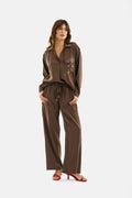 Pantalone modal con coulisse