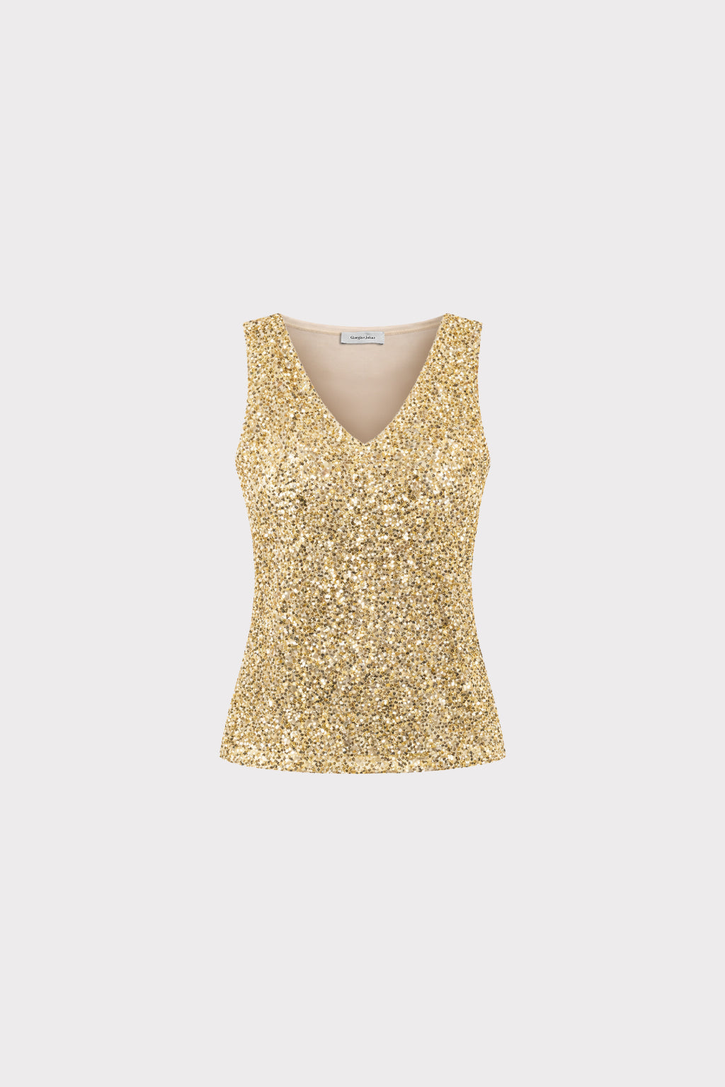 Top in paillettes