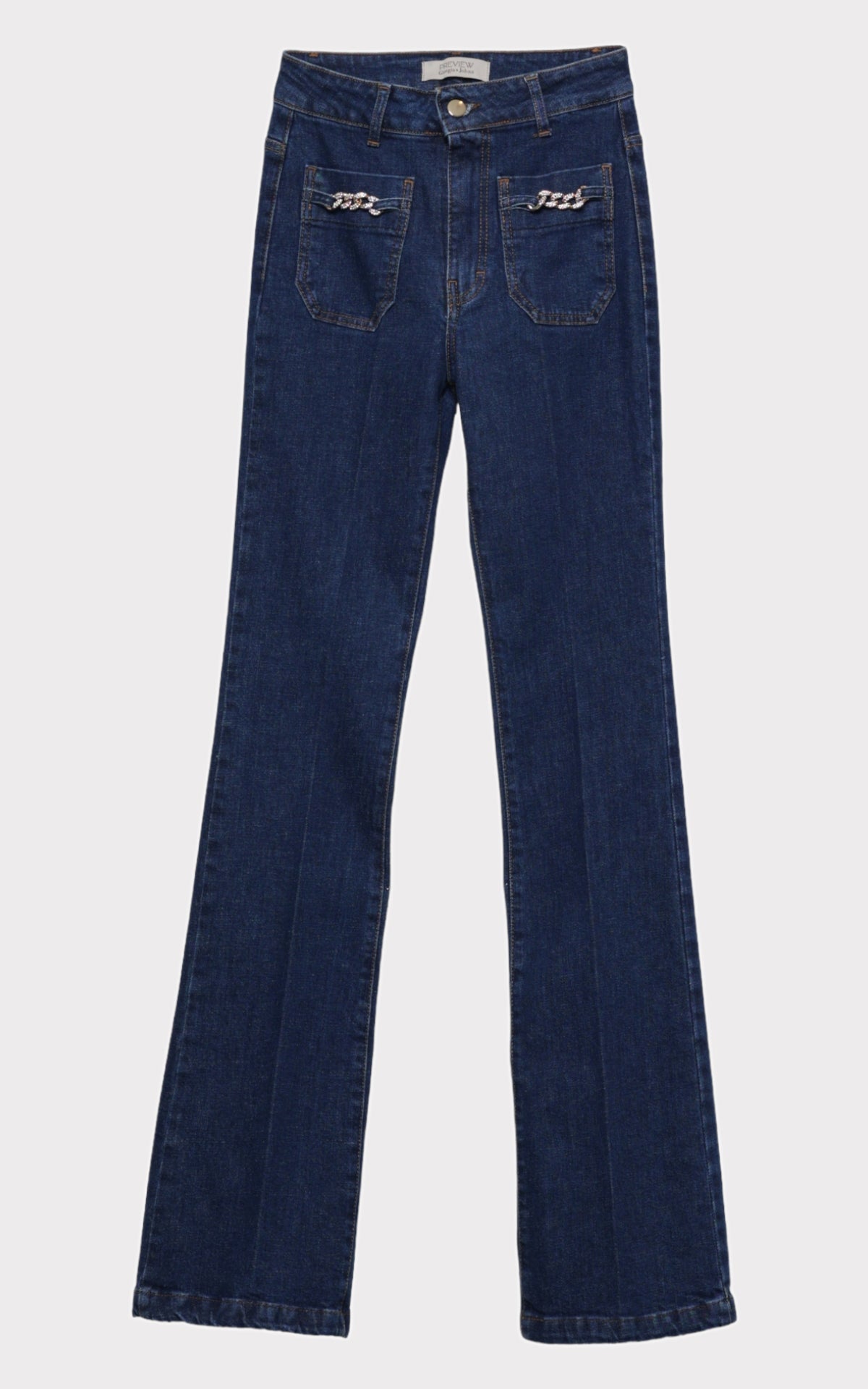Jeans inserto catena