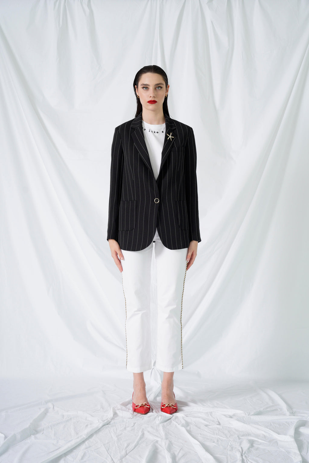 Blazer gessato