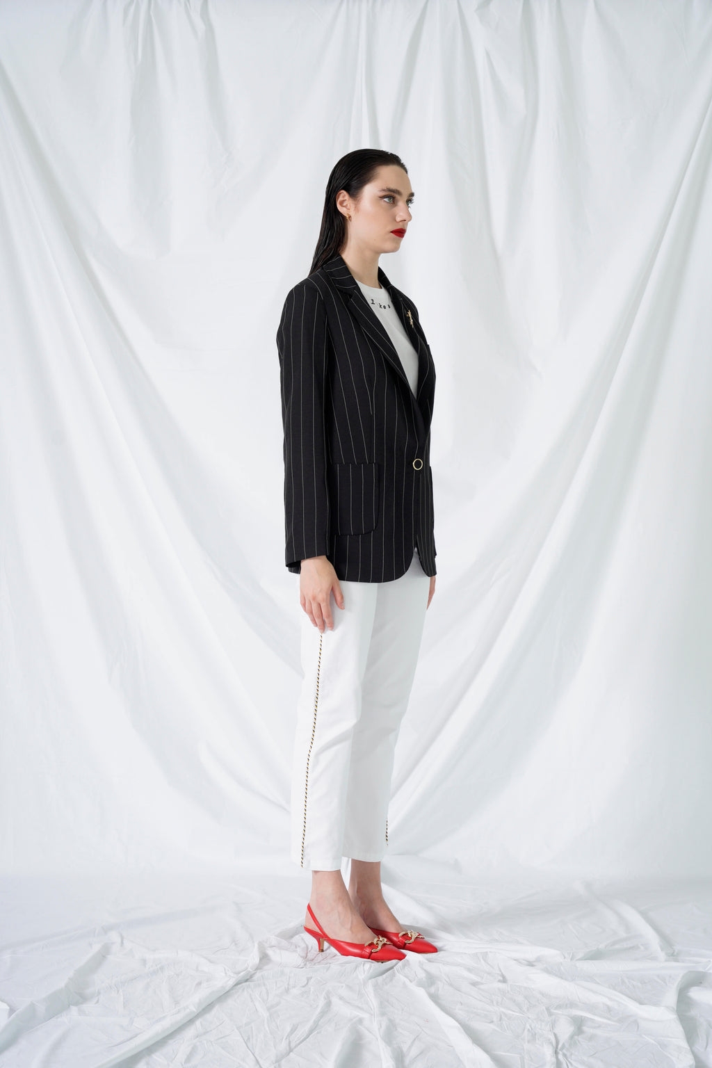 Blazer gessato
