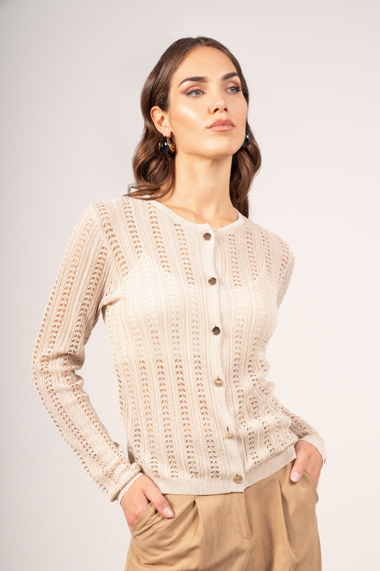 Cardigan openwork
