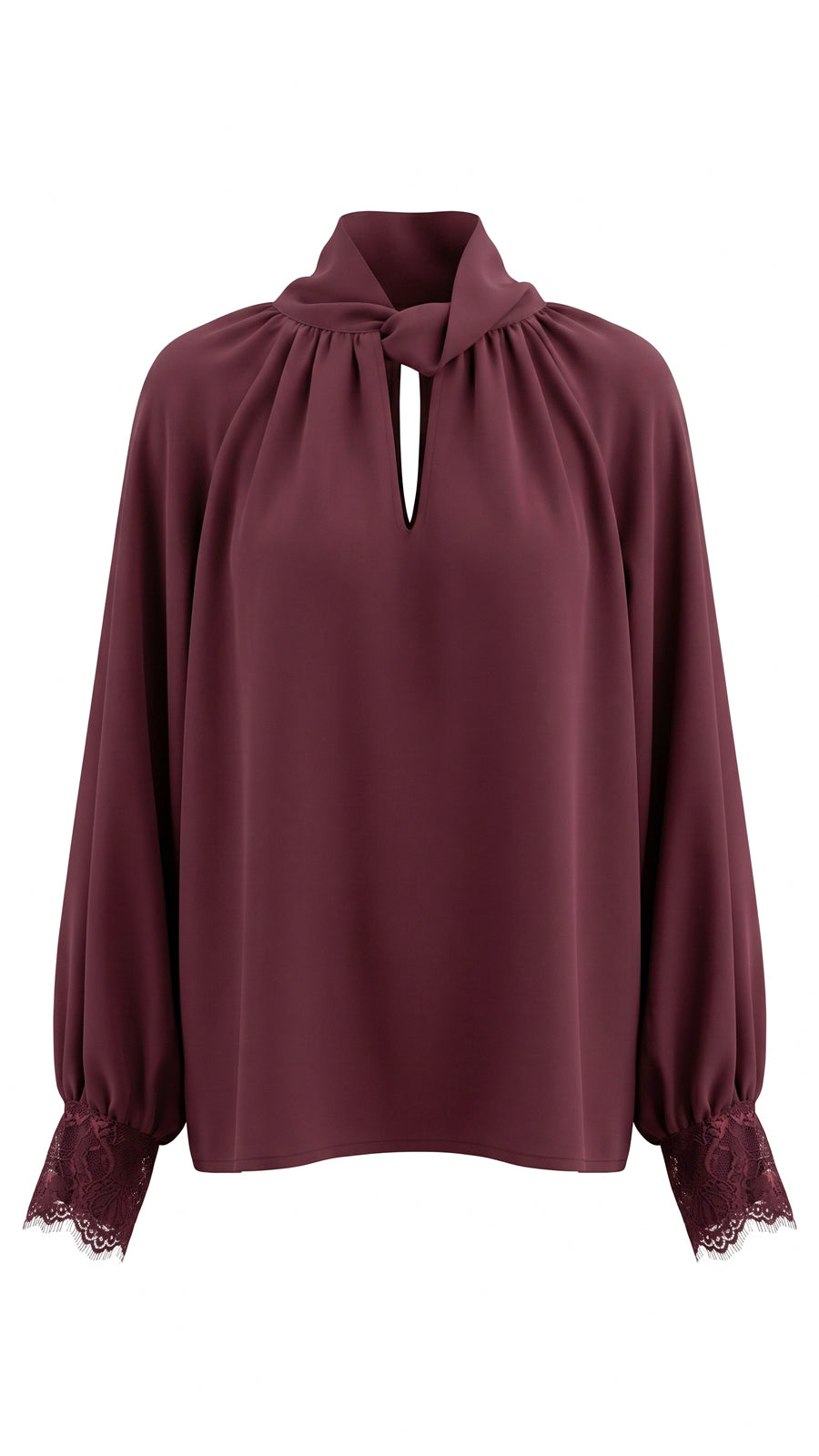 Blusa pizzo ai polsi