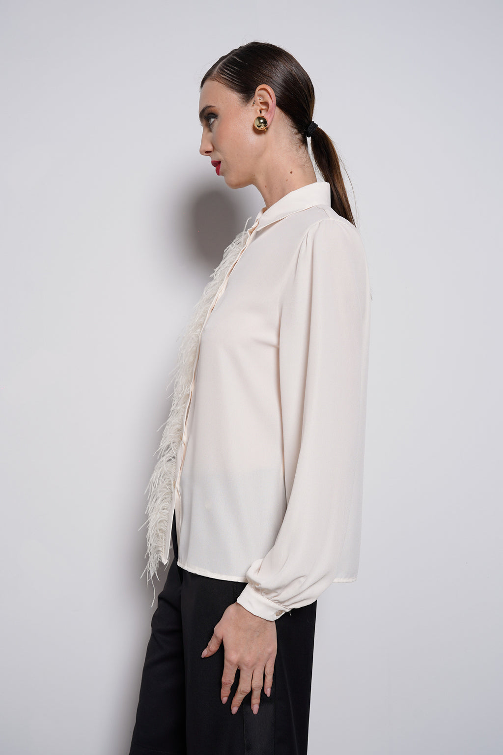 Camicia piume