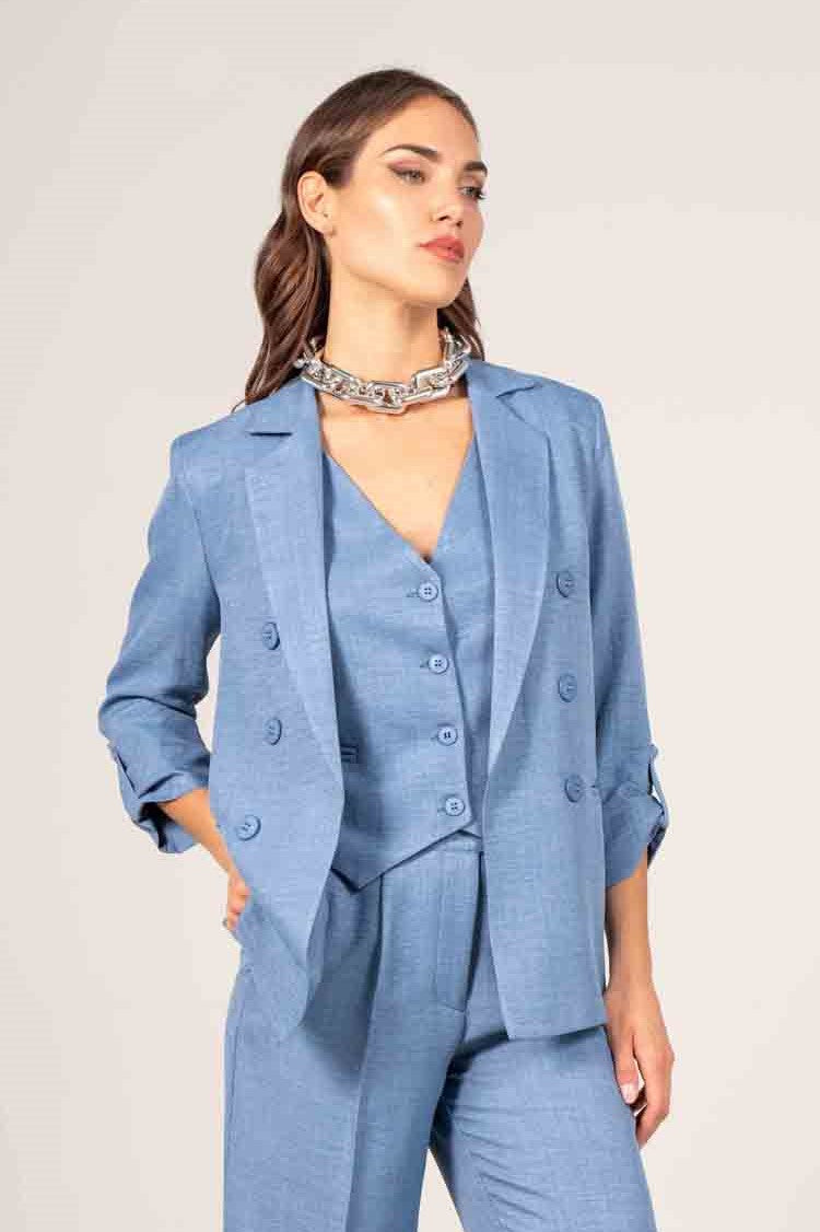 Gilet cropped