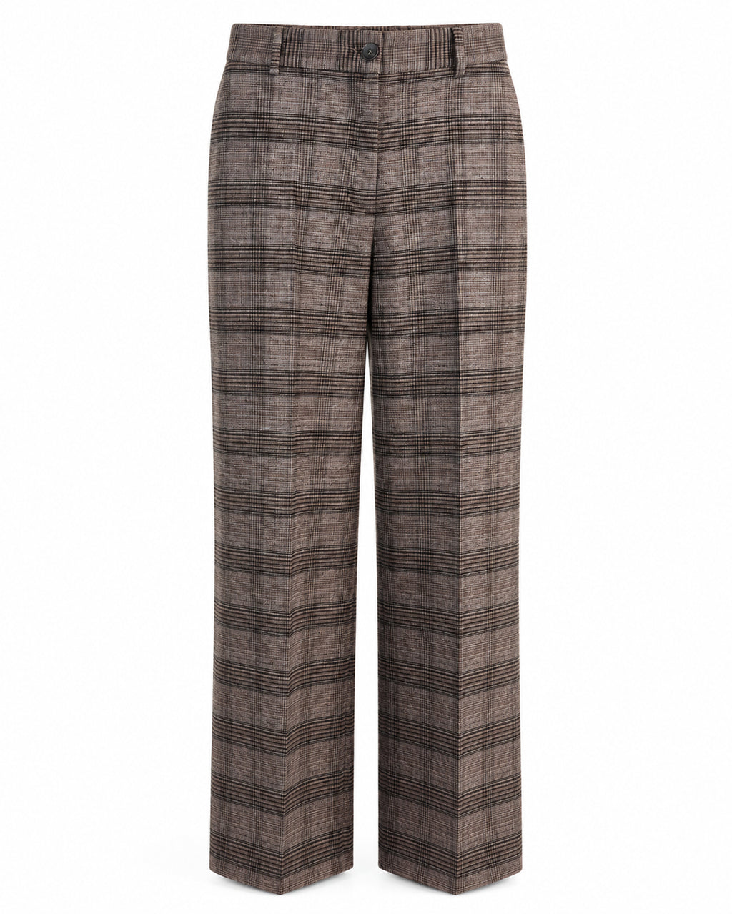 Pantalone dritto quadri