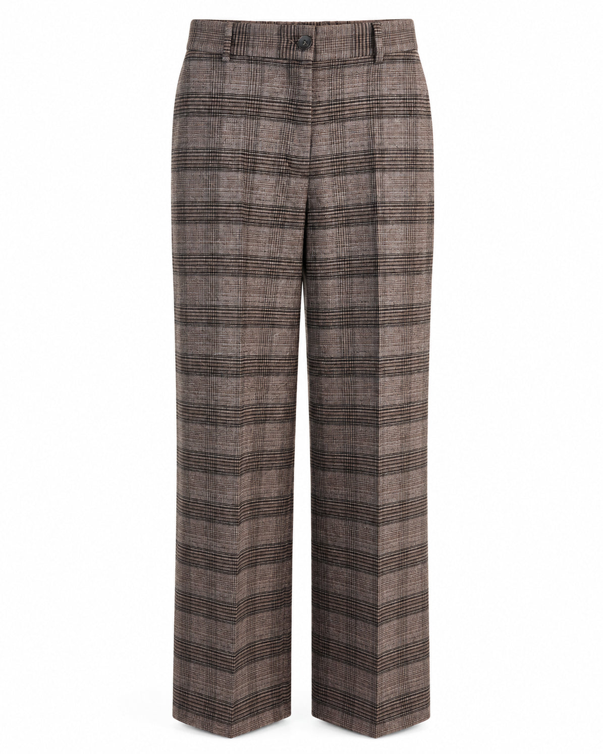 Pantalone dritto quadri