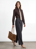 Pantalone gessato