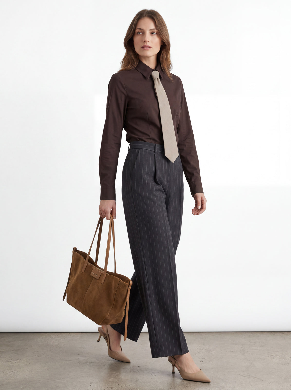 Pantalone gessato
