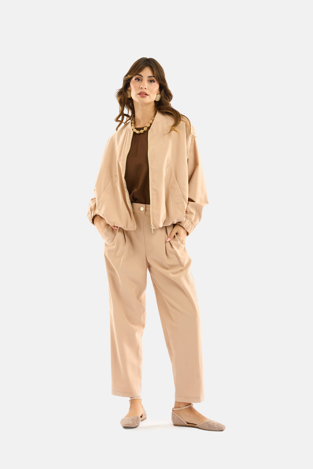 Pantalone con pinces