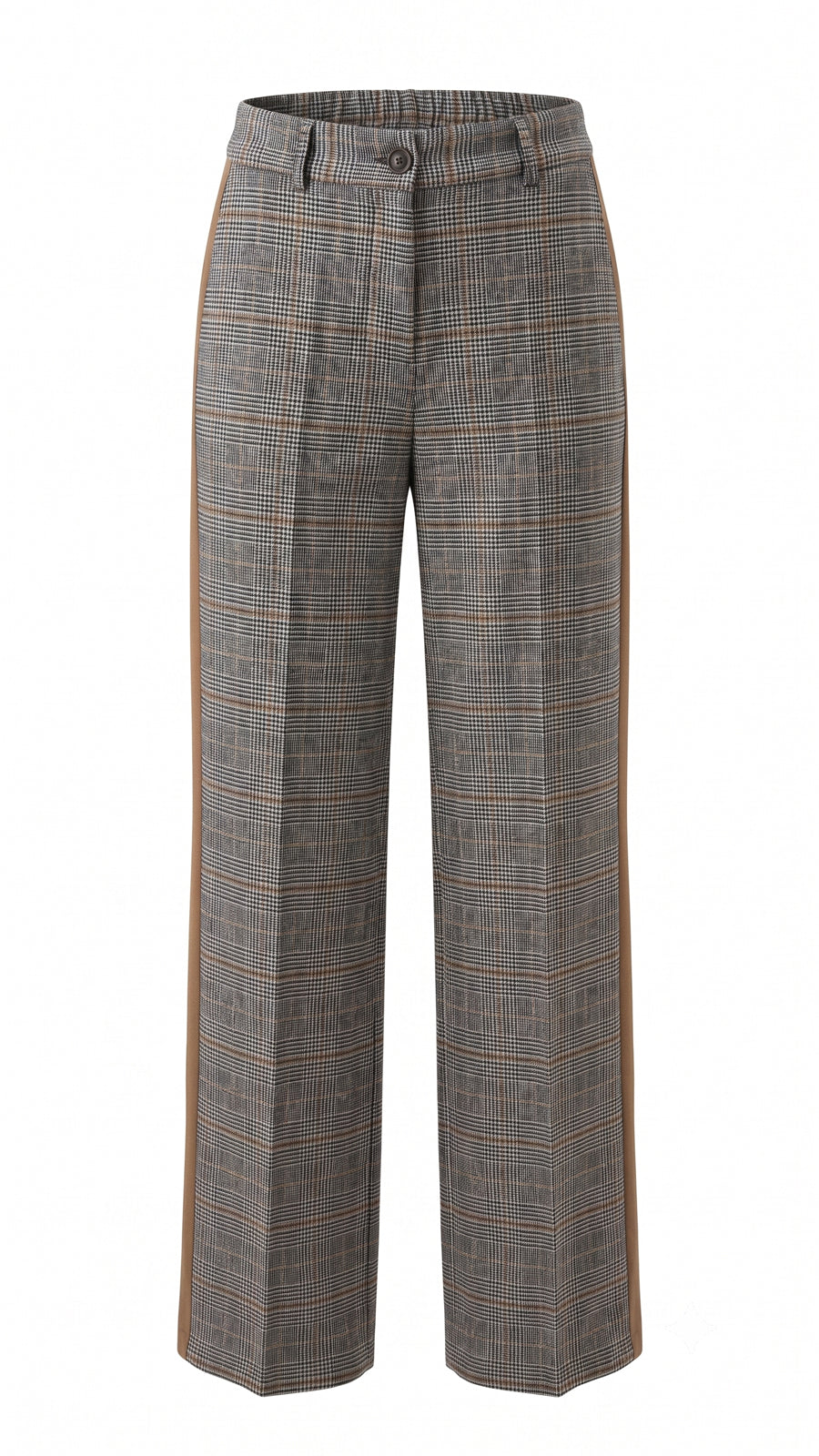 Pantalone check banda laterale