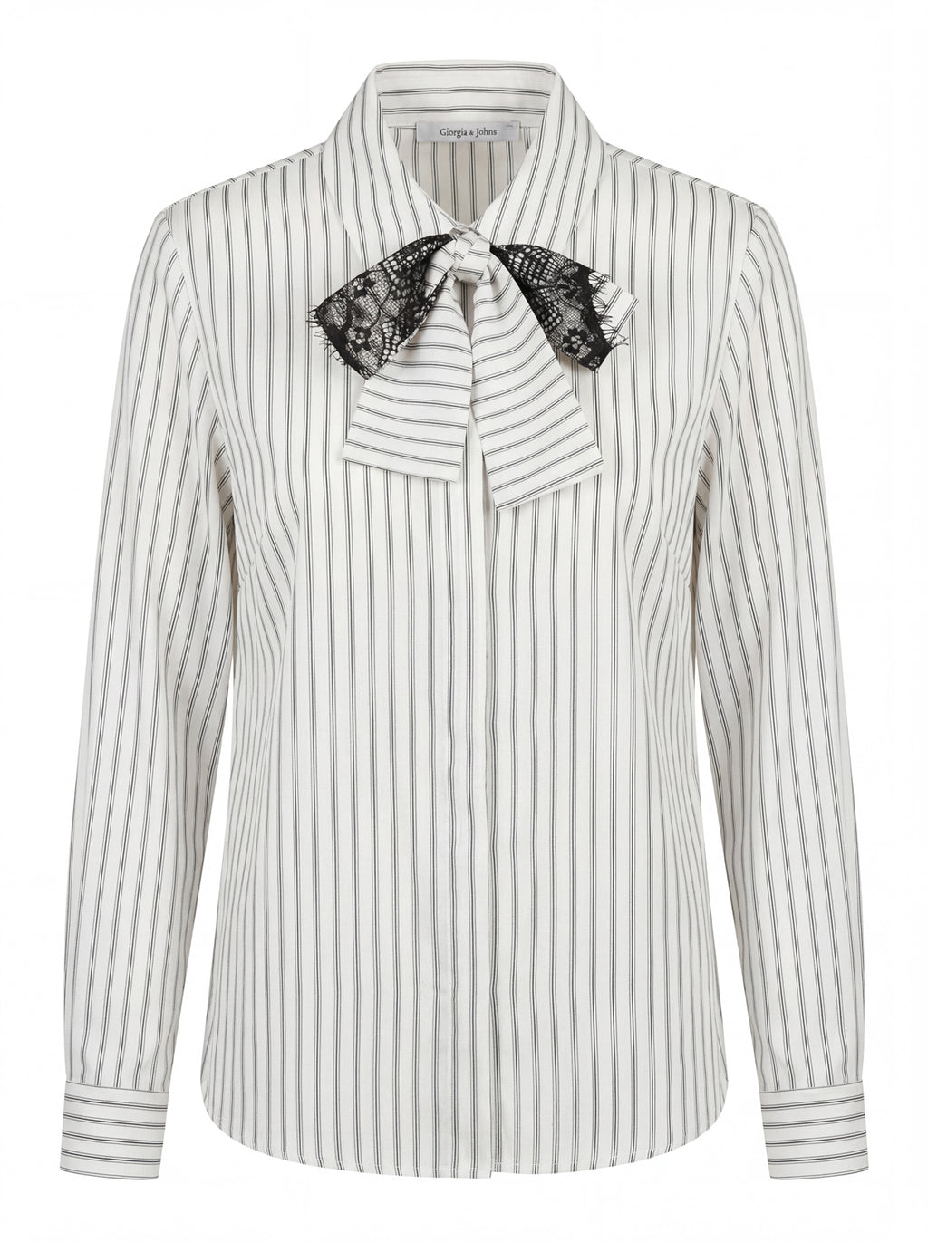 Camicia righe con cravatta