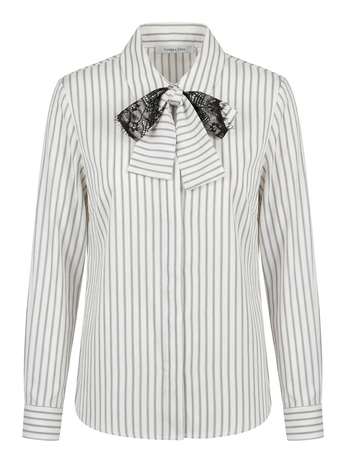 Camicia righe con cravatta