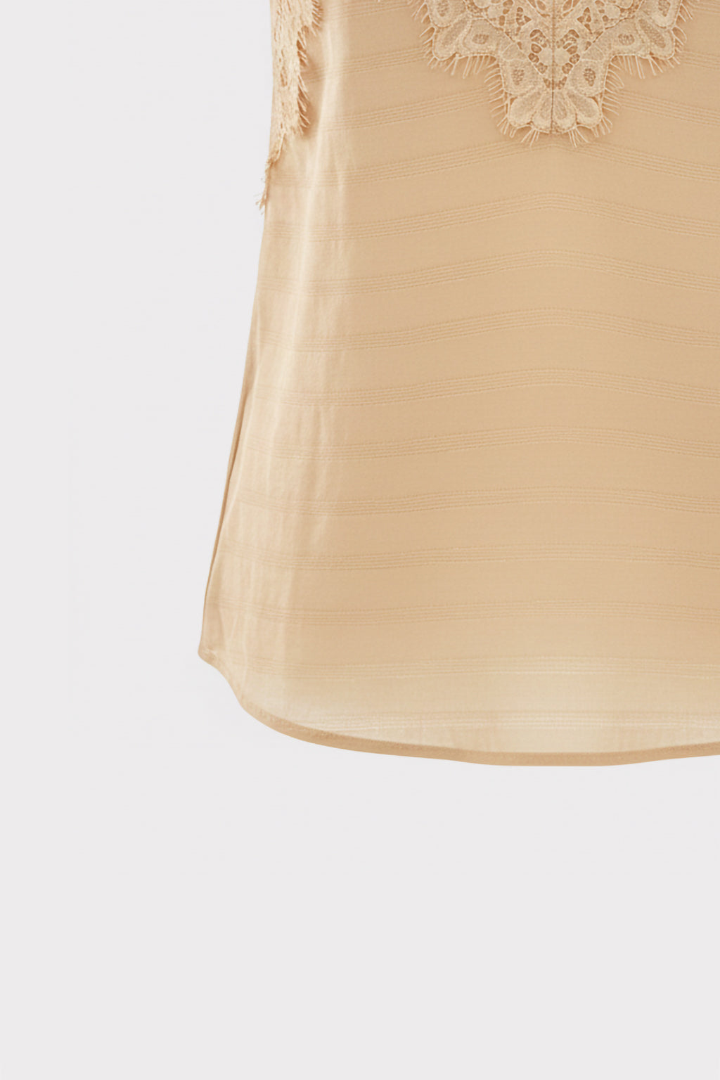 Top scollo v dettagli pizzo