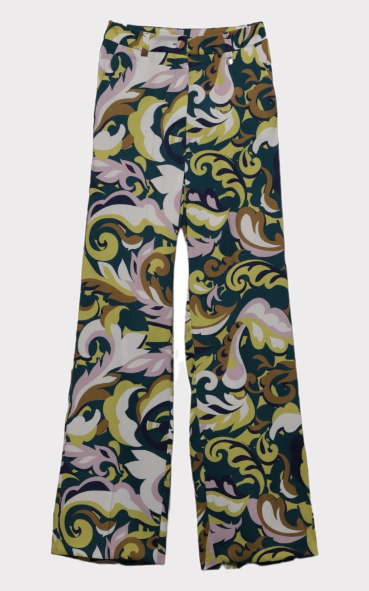 Pantalone palazzo stampa paisley