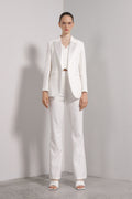 Blazer revers in raso