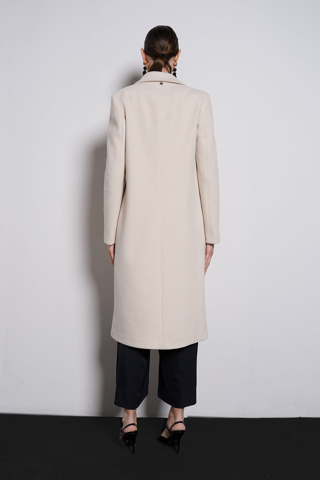 Cappotto cinturino removibile