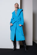 Cappotto vestaglia con cappuccio