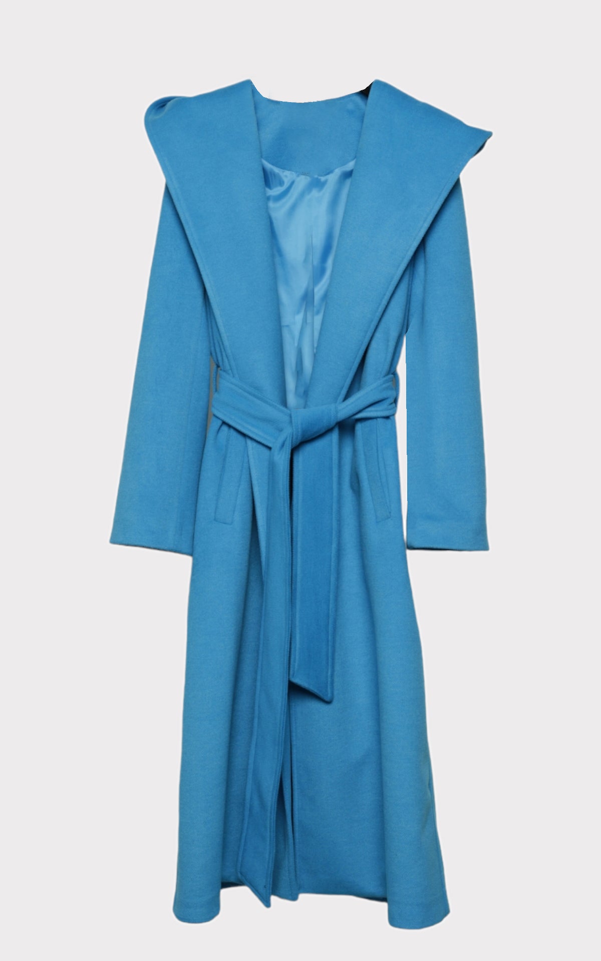 Cappotto vestaglia con cappuccio