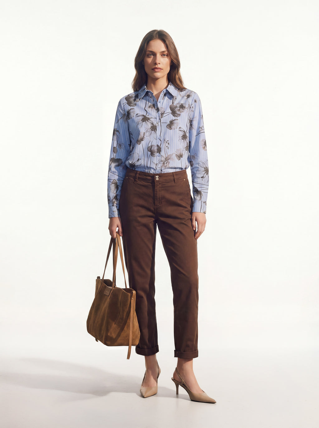 Pantalone cavallo basso