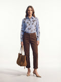Pantalone cavallo basso