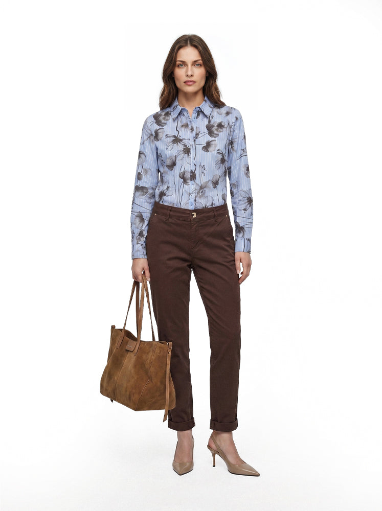 Pantalone cavallo basso