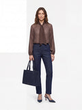 Pantalone effetto denim