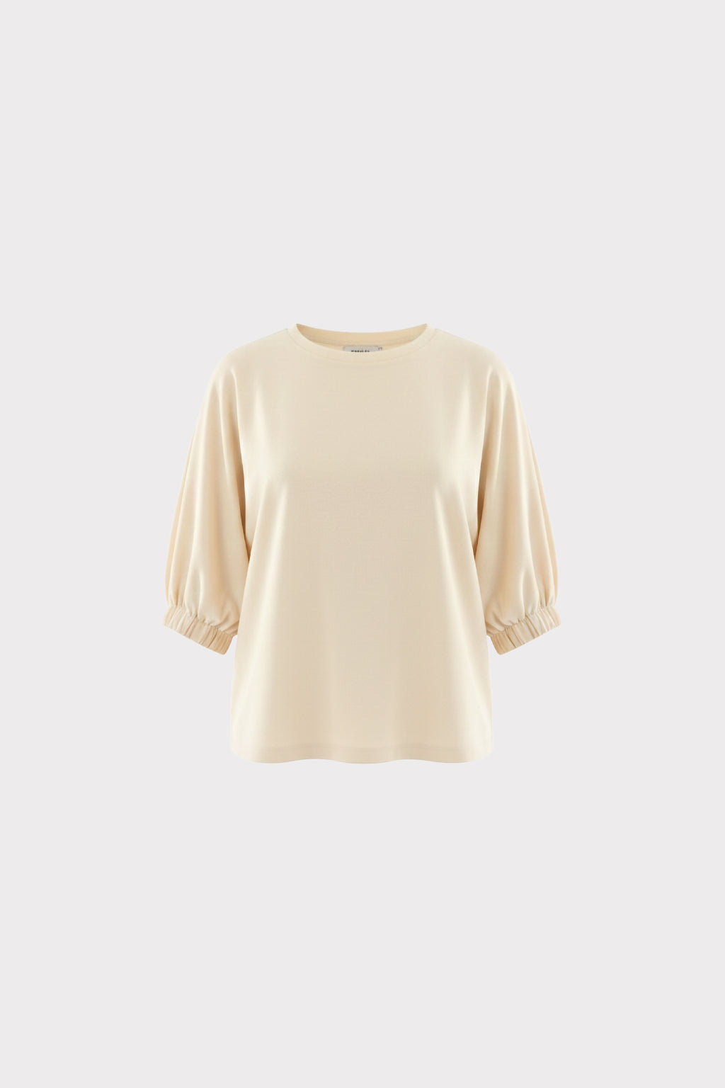 Blusa maniche arriccio