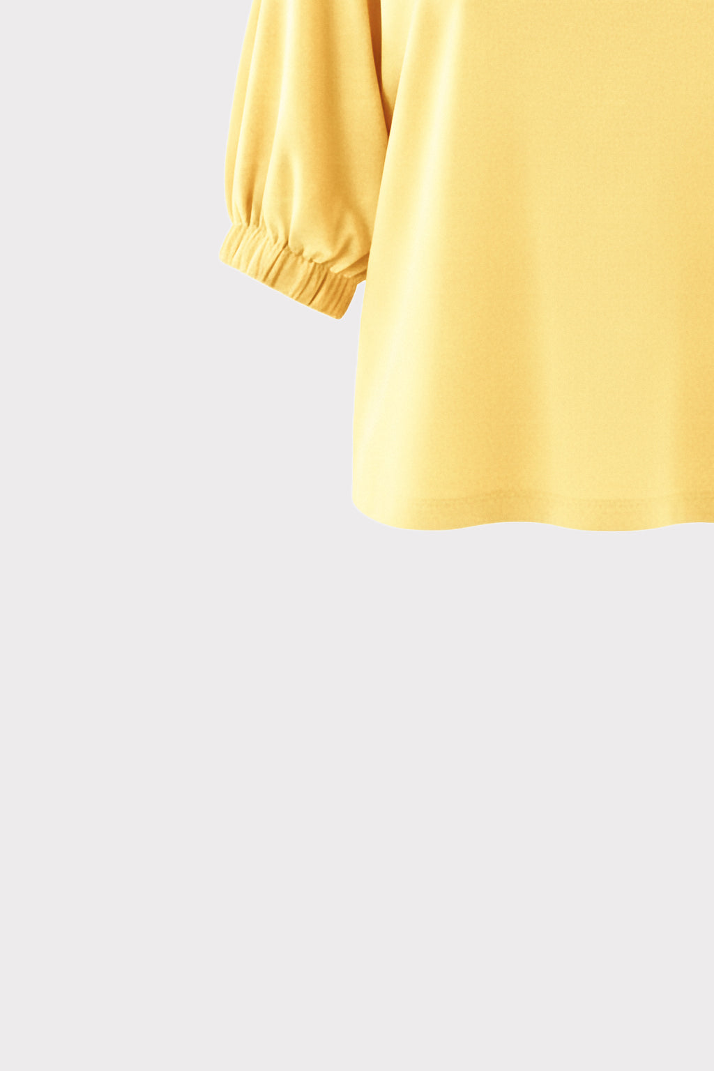 Blusa maniche arriccio