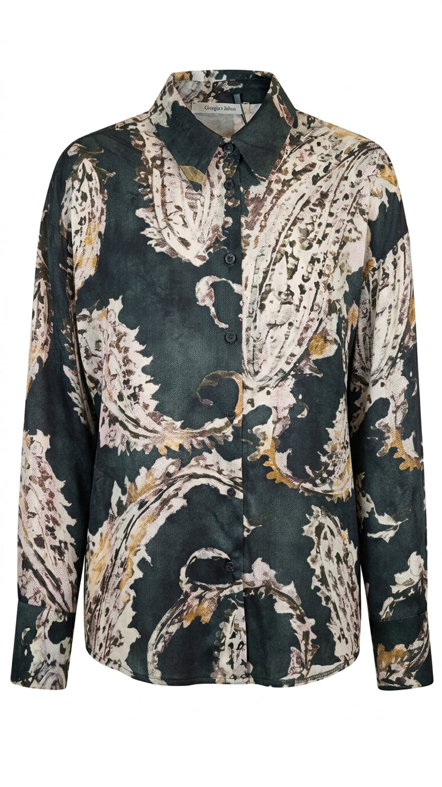Camicia stampa jacquard