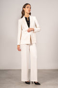Pantalone con satin
